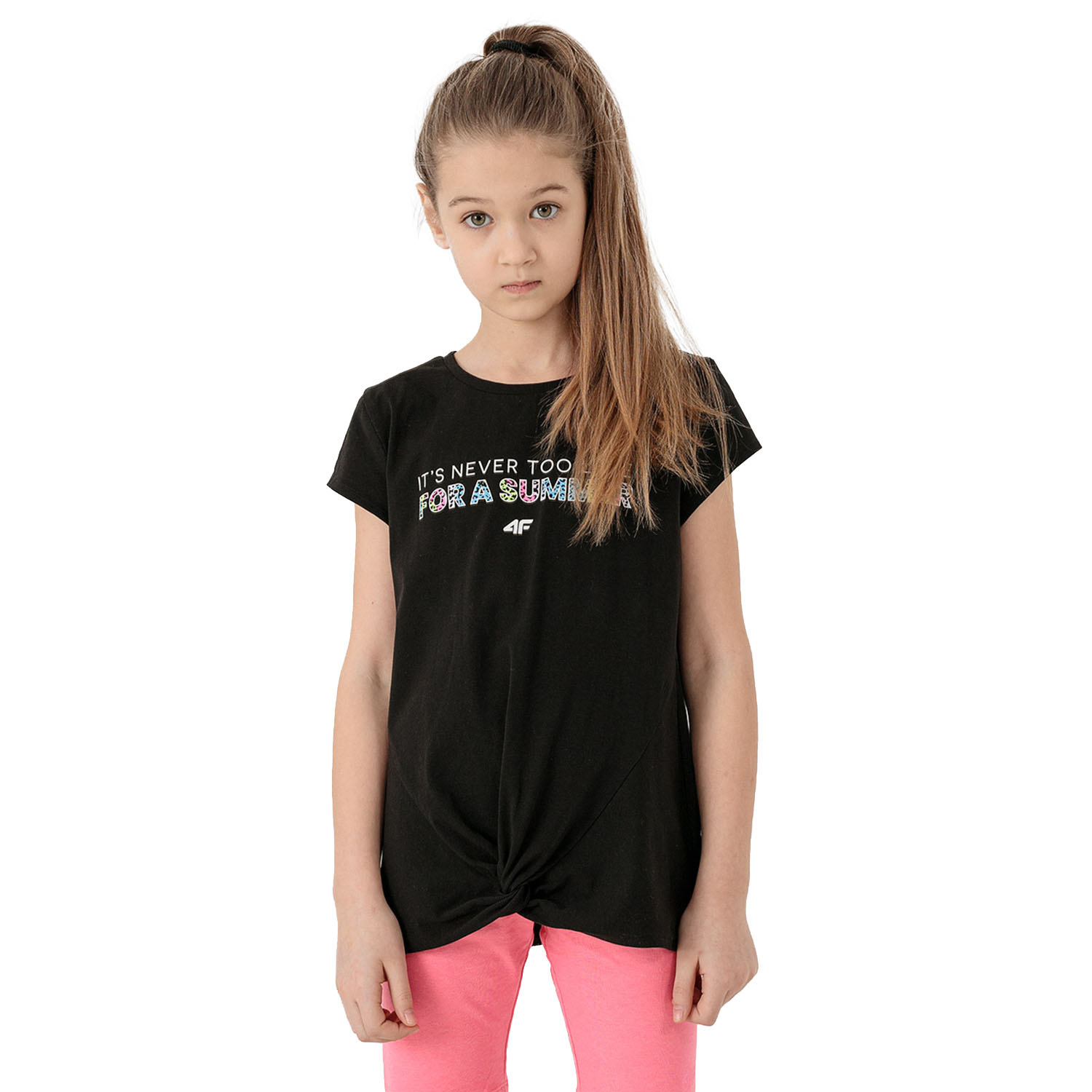 Koszulka dziecięca 4F JUNIOR HJL22-JTSD010-20S