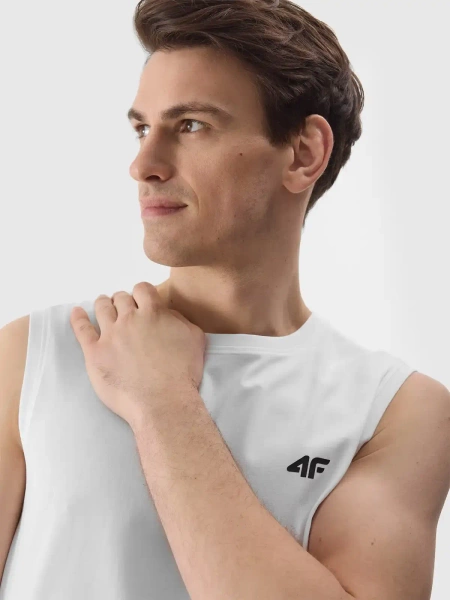 Koszulka męska 4F 4FWSS24TSLEM075-10S