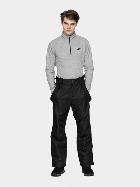 Bluza męska z kapturem rozpinana polarowa 4F H4Z21-BIMP030-27M