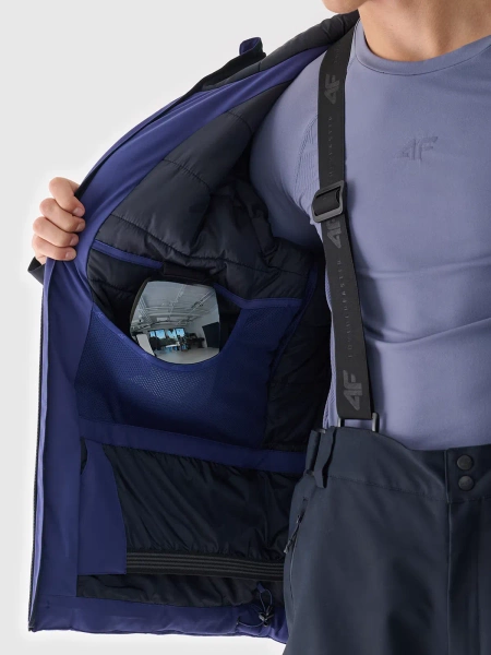 Kurtka męska zimowa narciarska 4F 4FWAW24TTJAM577-31S