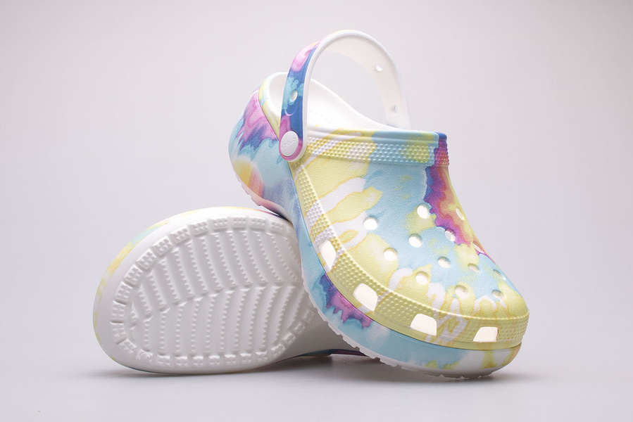 Chodaki Crocs GRAPHIC CLOG WEDGE W 207151-94S