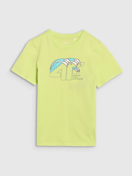 Koszulka dziecięca 4F 4FJWSS25TTSHM1917-45S