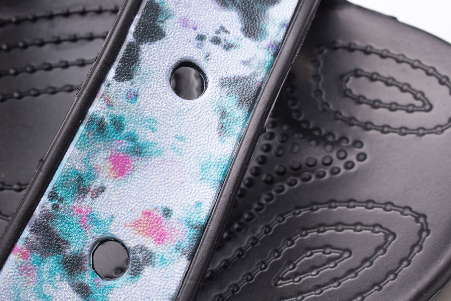 Klapki damskie CROCS CLASSIC TIE DYE GRAPHIC 207283-988