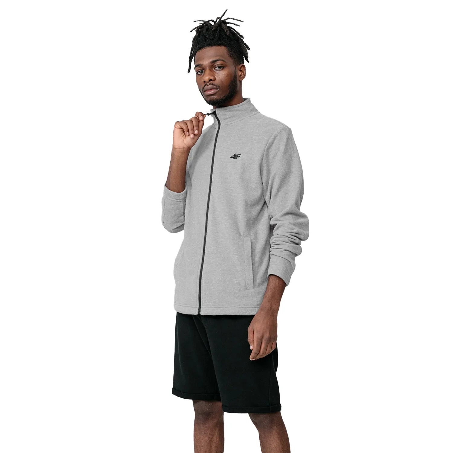 Bluza męska rozpinana polarowa 4F H4Z22-PLM350-27M