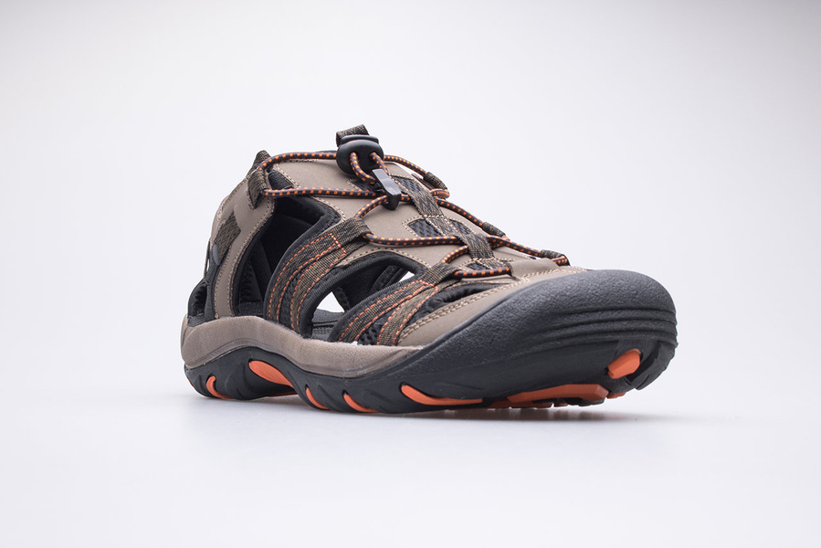 Sandały męskie trekkingowe BERGSON SOBAT Hiking BRG00128 khaki