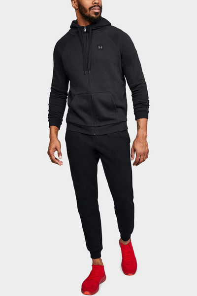 Bluza męska z kapturem rozpinana Under Armour RIVAL HOODIE 1320737-001