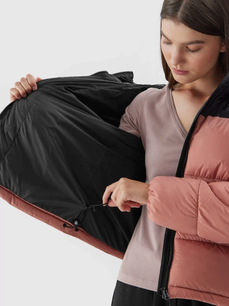 Kurtka damska zimowa puchowa 4F 4FAW23TDJAF230-64S 