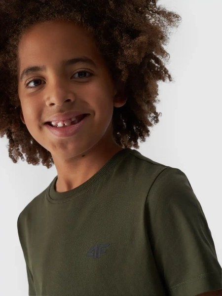 Koszulka dziecięca 4F 4FJWMM00TTSHM1626-43S