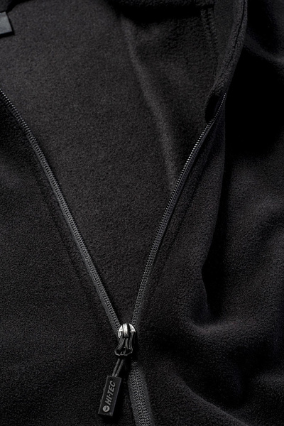 Bluza męska rozpinana polarowa HI-TEC DENTON BLACK