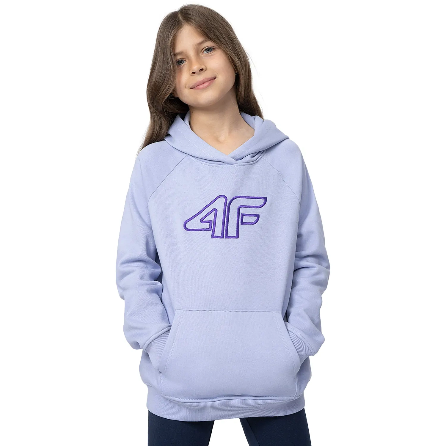 Bluza dziecięca z kapturem 4F 4FJSS23TSWSF217-52S