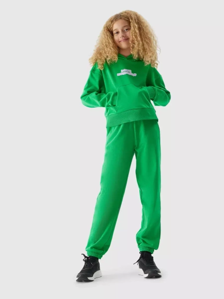 Spodnie dresowe dziecięce 4F 4FJAW23TTROF426-41S 