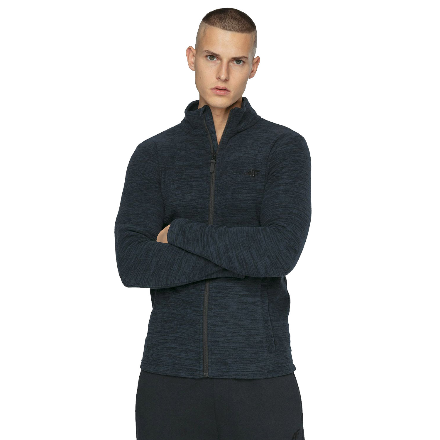 Bluza męska rozpinana polarowa 4F NOSH4-PLM350-30M