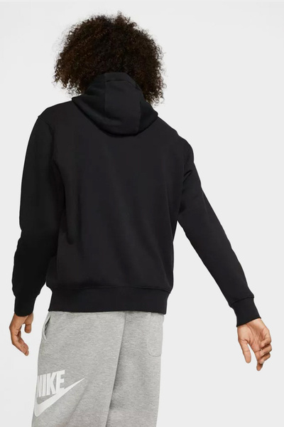 Bluza męska z kapturem rozpinana NIKE NSW CLUB HOODIE BV2645-010