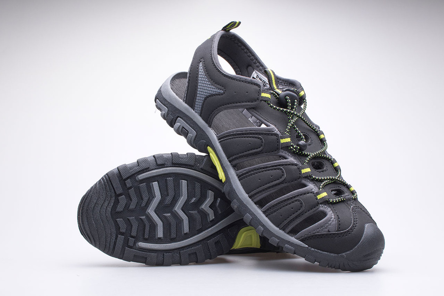 Sandały HI-TEC ERITIO AVSSS21-HT-02 BLACK/LIME