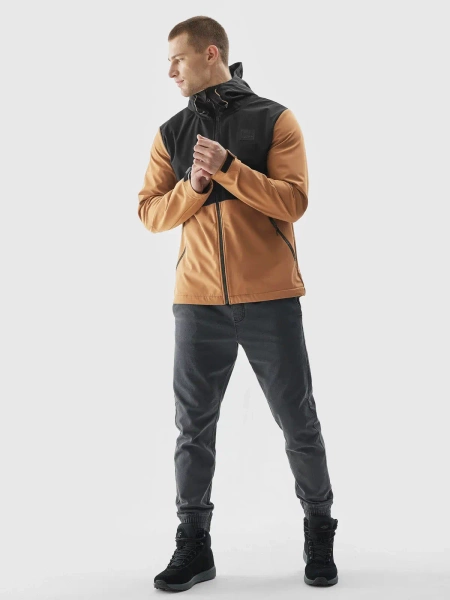 Kurtka softshell męska 4F 4FAW23TSOFM155-82S 