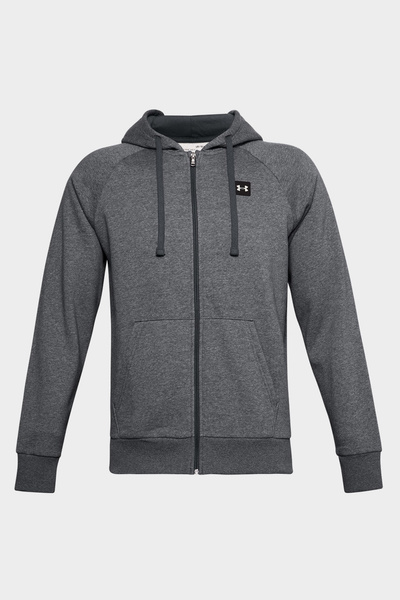Bluza męska z kapturem rozpinana Under Armour RIVAL FLEECE 1357111-012