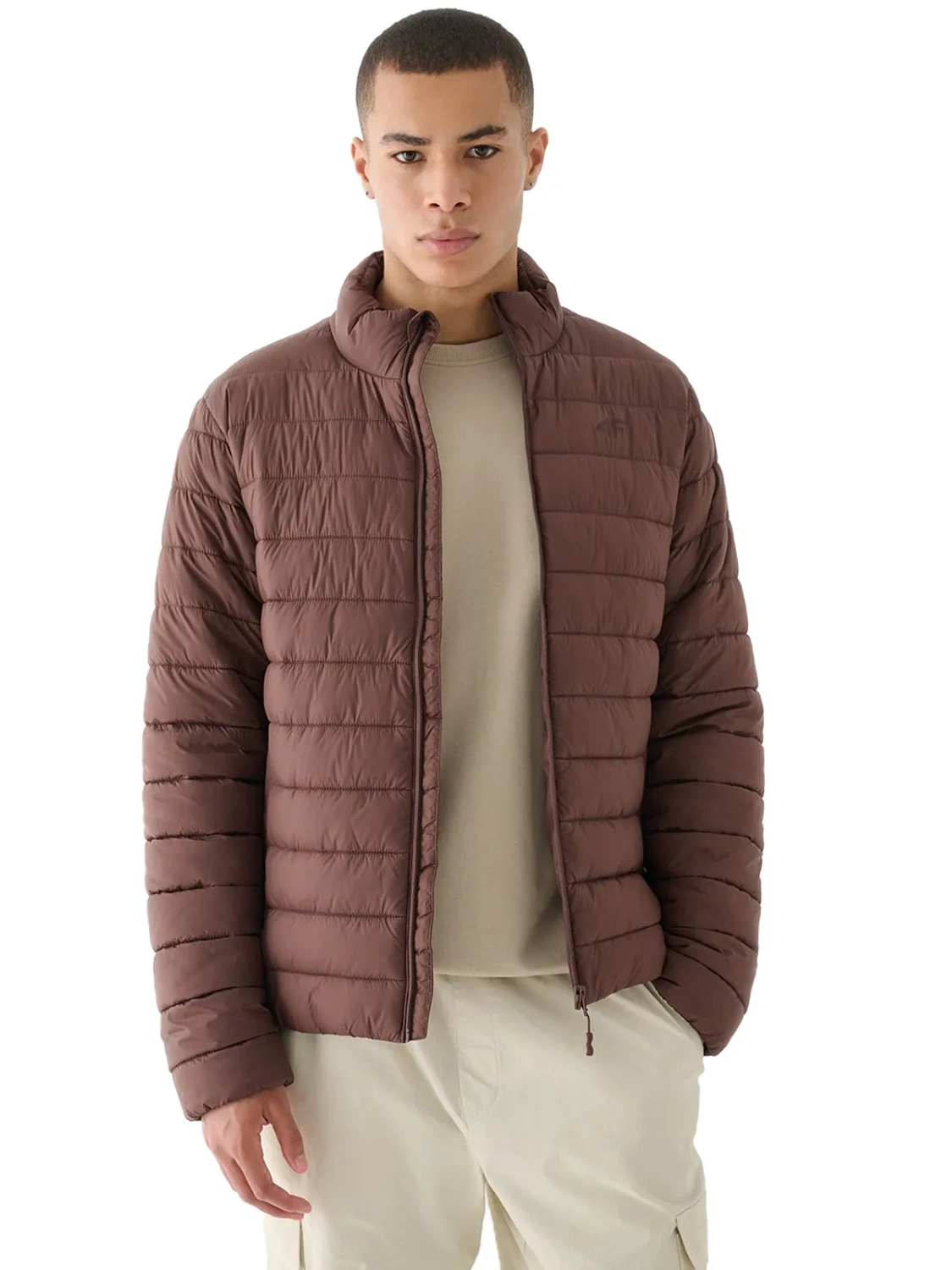 Kurtka męska zimowa puchowa 4F 4FWAW24TDJAM483-80S