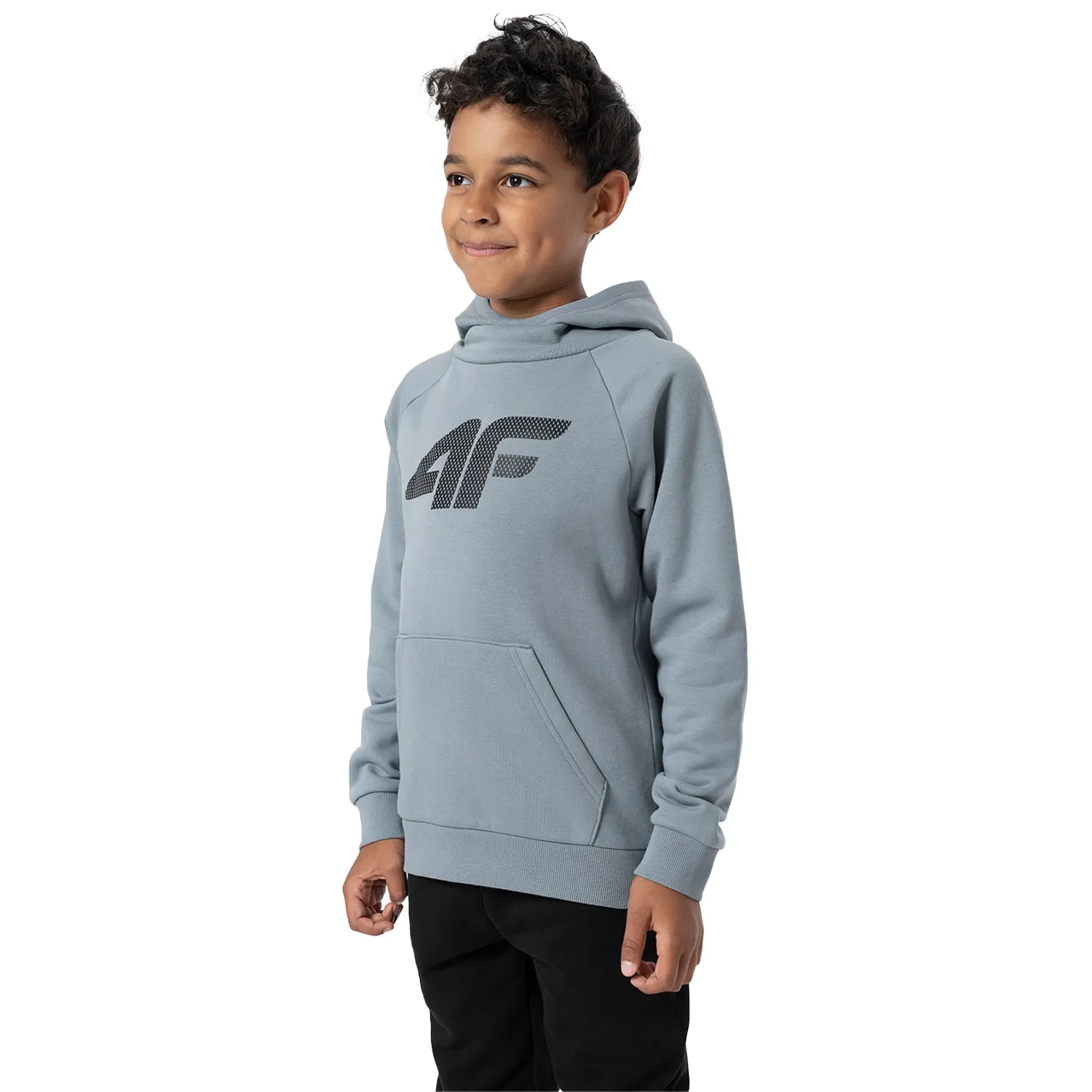 Bluza dziecięca z kapturem 4F 4FJSS23TSWSM220-34S