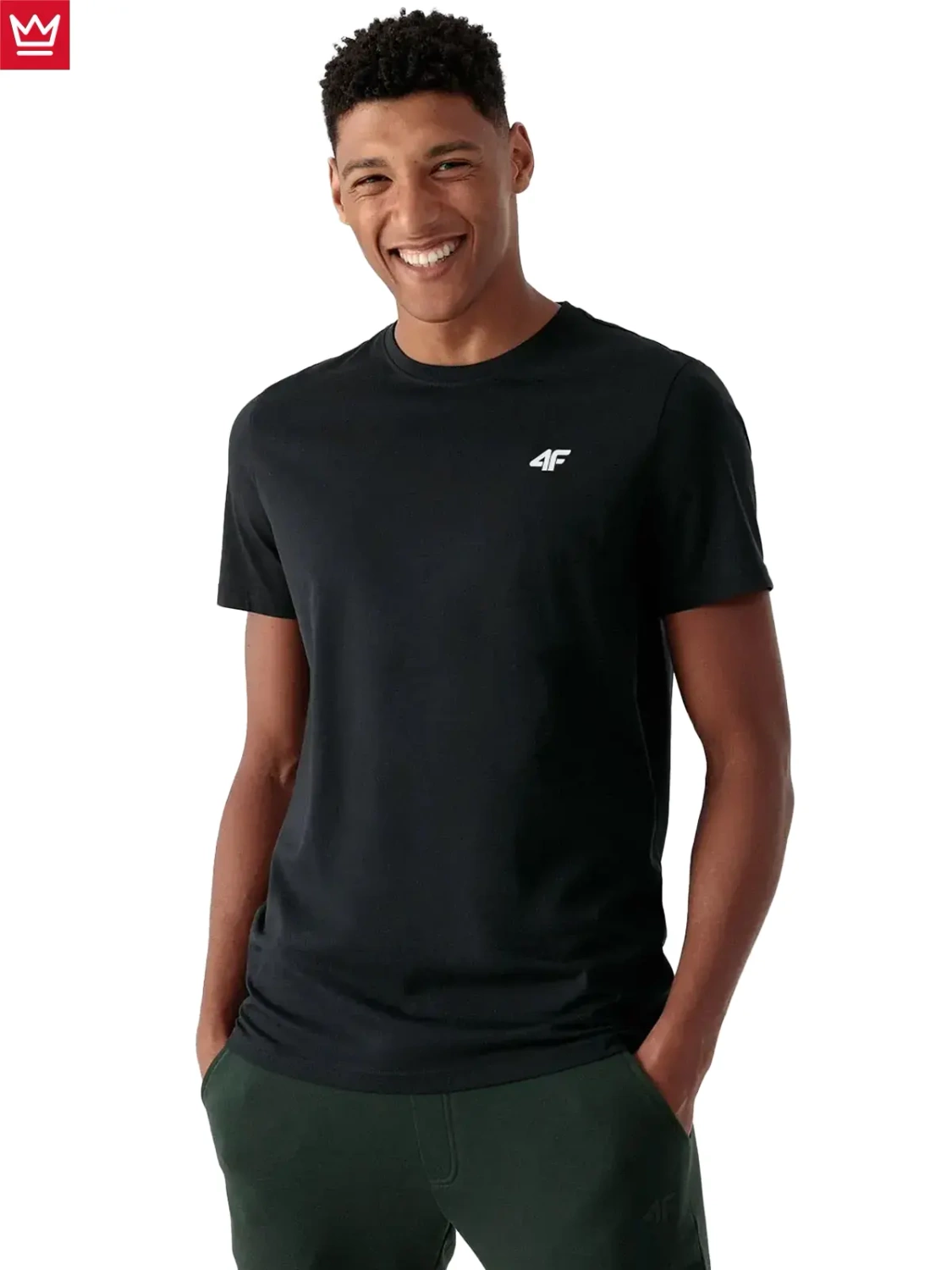 Koszulka męska 4F 4FWSS24TTSHM1899-031S