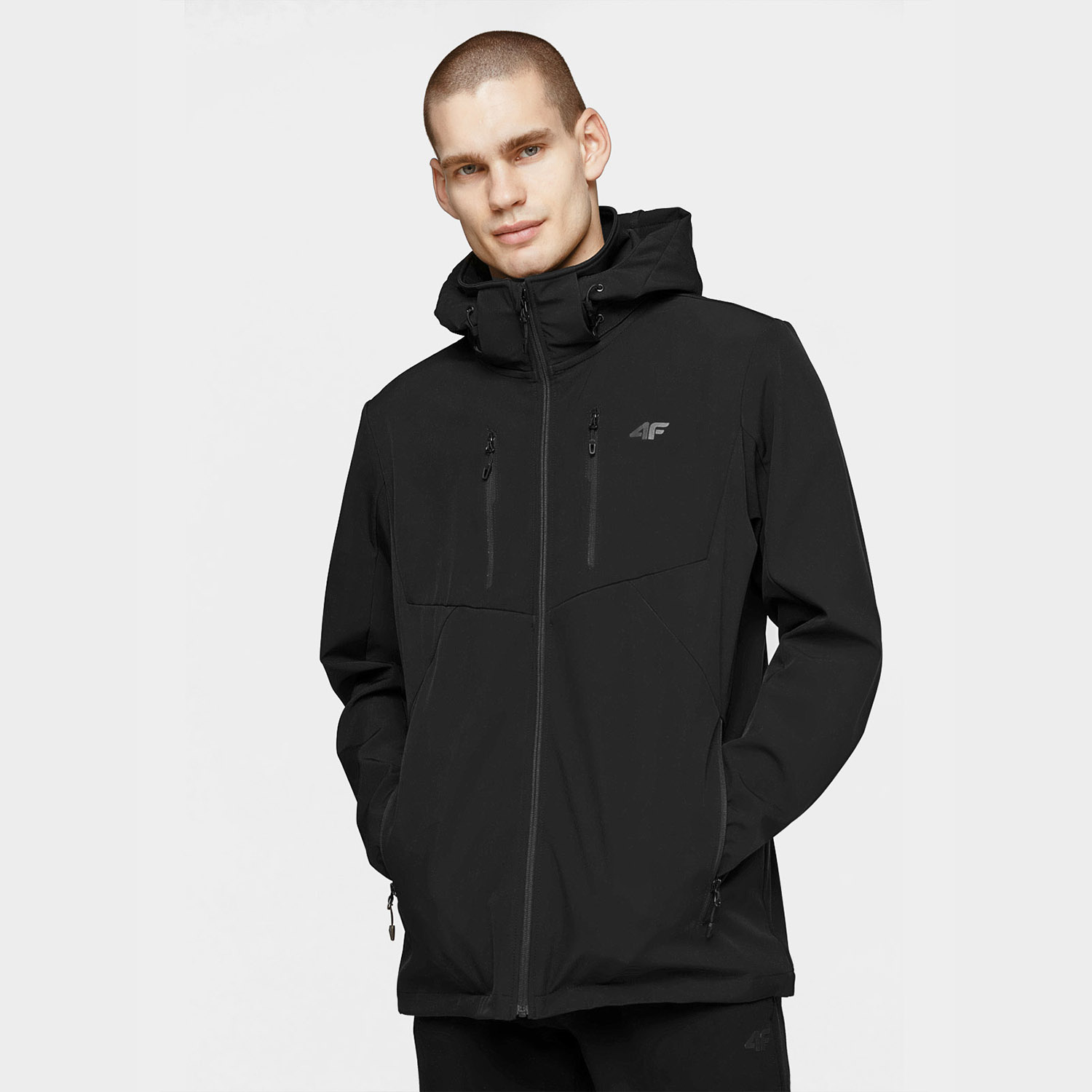 Kurtka softshell męska 4F H4L21-SFM003-20S
