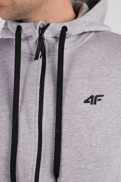 Bluza męska z kapturem rozpinana 4F X4Z18-BLM300-23M