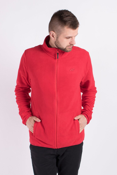 Bluza męska rozpinana polarowa 4F H4L19-PLM001A-62S