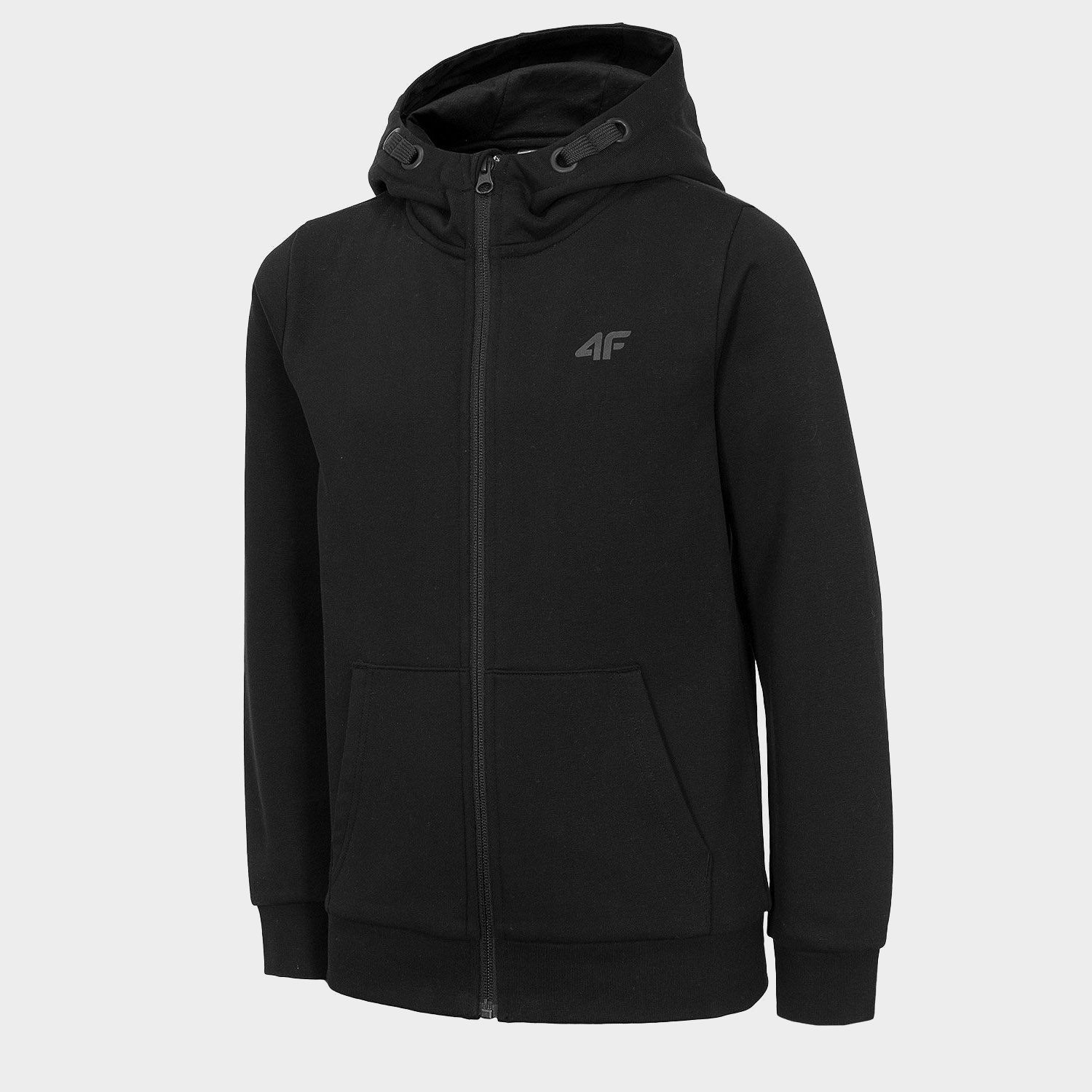 Bluza dziecięca z kapturem rozpinana 4F HJZ20-JBLM001A-20S