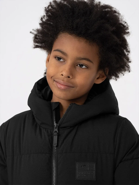 Kurtka dziecięca zimowa puchowa 4F 4FJAW23TDJAM275-21S 