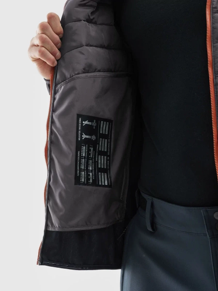 Kurtka męska softshell wiatroodporna 4F 4FAW23TTJAM310-22S 