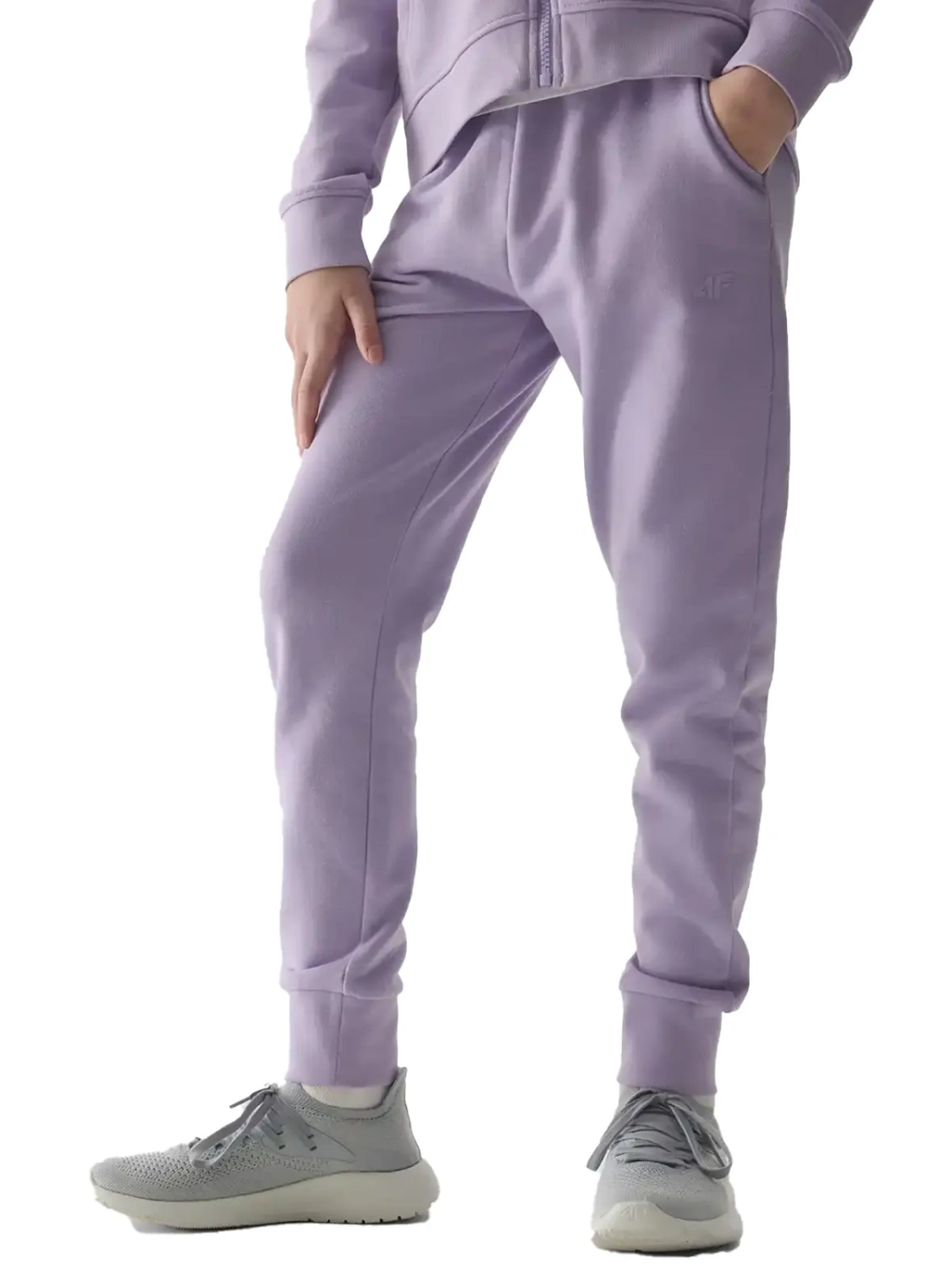 Spodnie dresowe dziecięce 4F 4FJWSS24TTROF587-52S