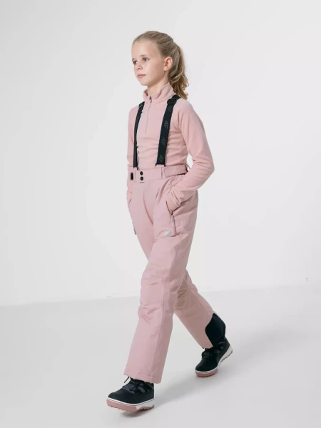 Spodnie dziecięce narciarskie 4F HJZ22-JSPDN001-56S