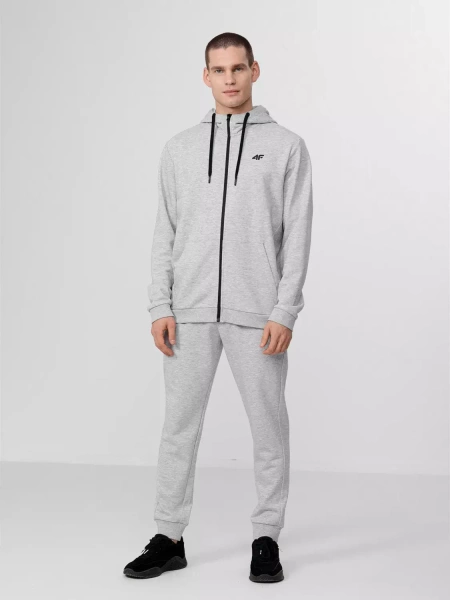 Bluza męska z kapturem rozpinana 4F H4Z22-BLM353-27M