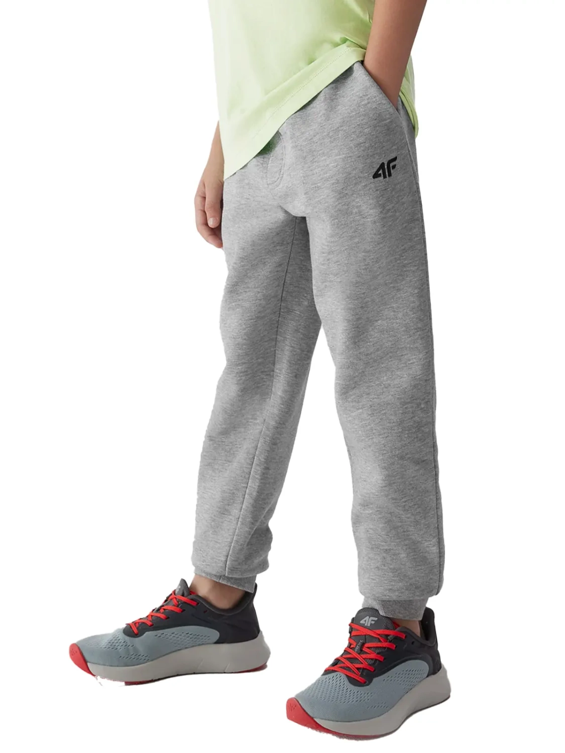 Spodnie dresowe dziecięce 4F 4FJAW23TTROM411-27M