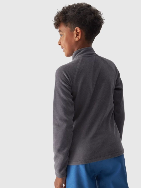 Bluza dziecięca polarowa 4F 4FJAW23UFLEM019-24S