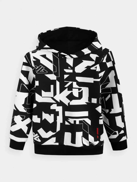 Bluza dziecięca z kapturem 4F 4FJAW22TSWSM499-20S