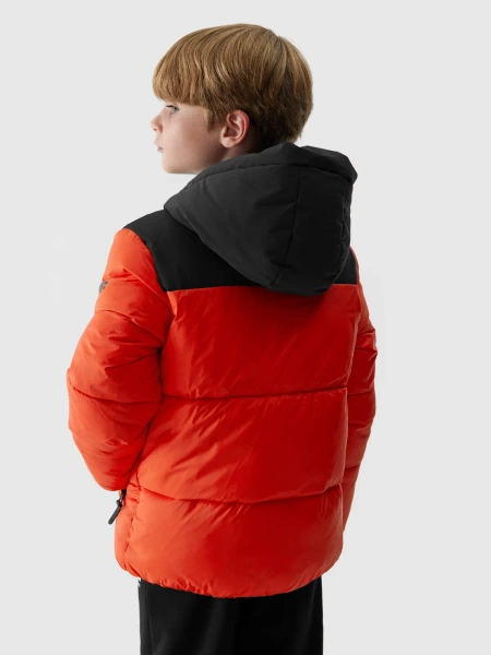 Kurtka dziecięca zimowa puchowa 4F 4FJAW23TDJAM274-62S