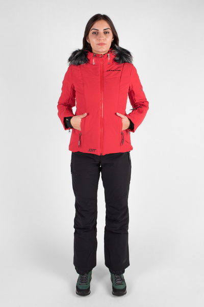Kurtka damska BERGSON SNOWSWIFT STX RED BRG00039