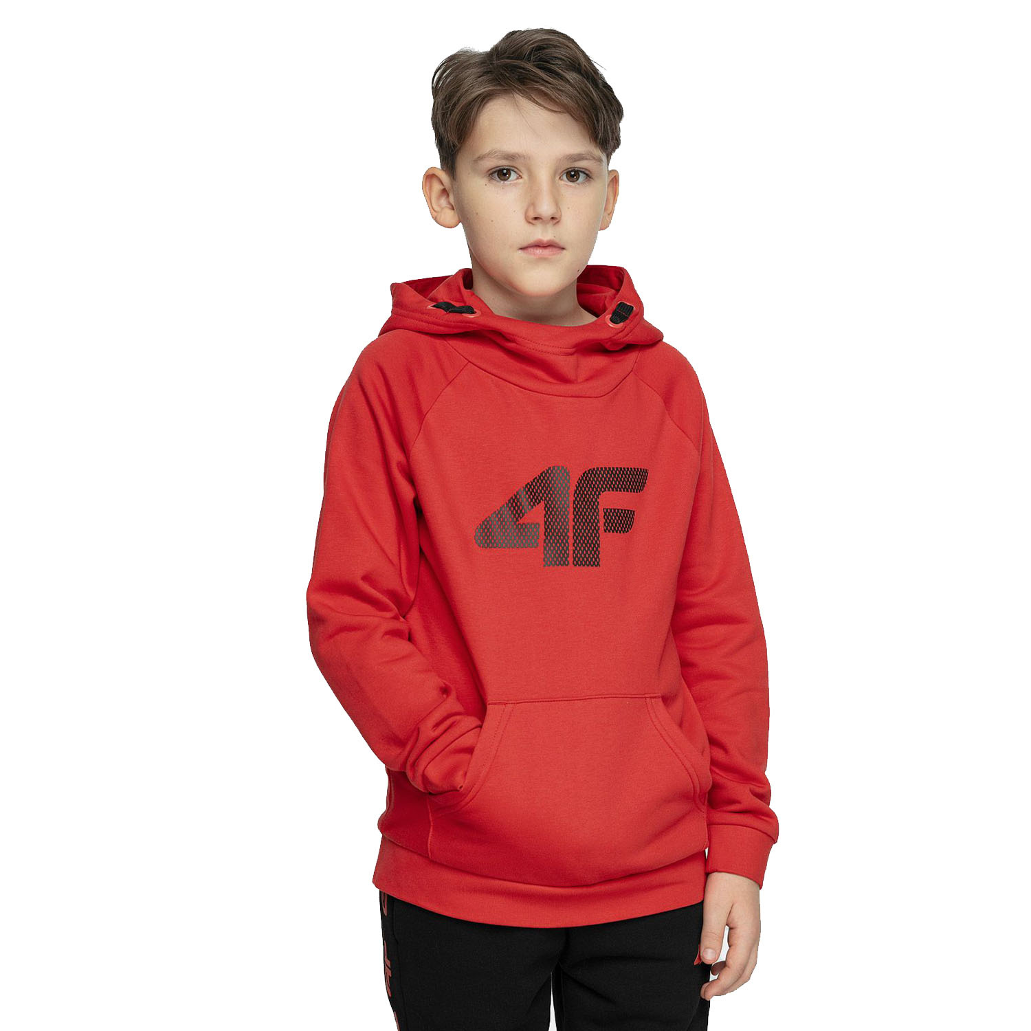 Bluza dziecięca z kapturem 4F HJZ21-JBLM001B-62S