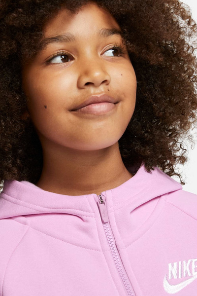 Bluza dziecięca z kapturem rozpinana NIKE NSW BV2712-676