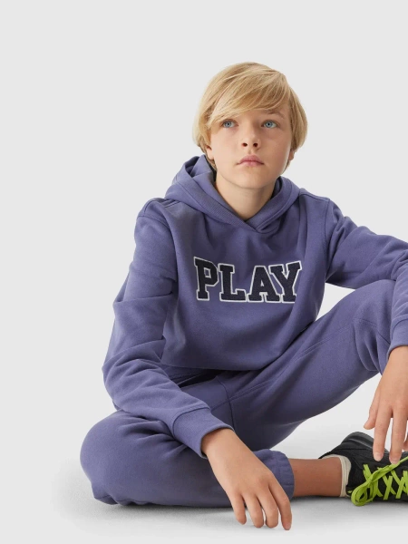 Bluza dziecięca z kapturem 4F 4FJAW23TSWSM652-32S