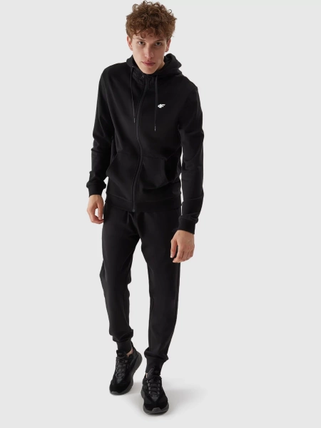 Bluza męska z kapturem rozpinana 4F 4FWAW23TSWSM1283-20S 