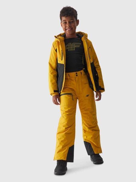 Spodnie dziecięce narciarskie 4F 4FJAW23TFTRM360-71S 