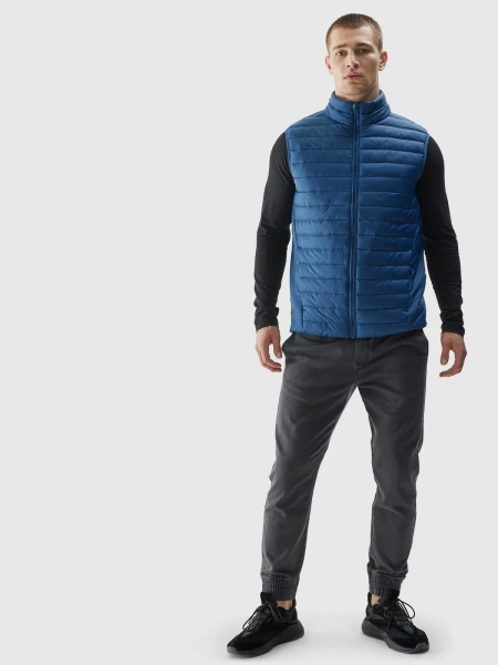 Kurtka męska puchowa bezrękawnik 4F 4FAW23TVESM062-32S 