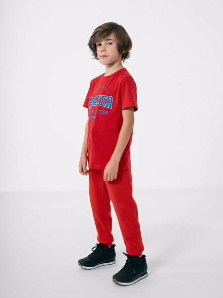 Spodnie dresowe dziecięce 4F HJZ22-JSPMD001-62S