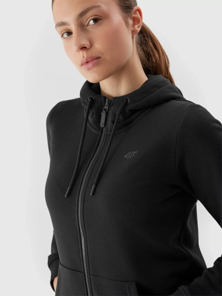 Bluza damska z kapturem rozpinana  4F 4FAW23TSWSF0730-20S