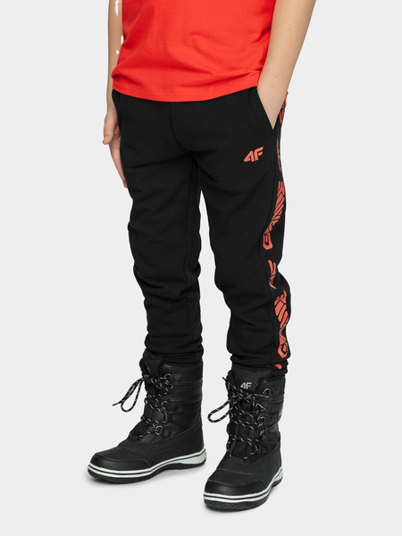 Spodnie dresowe dziecięce 4F HJZ21-JSPMD005-20S