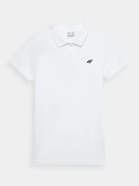 Koszulka damska polo 4F 4FWSS24TPTSF132-10S