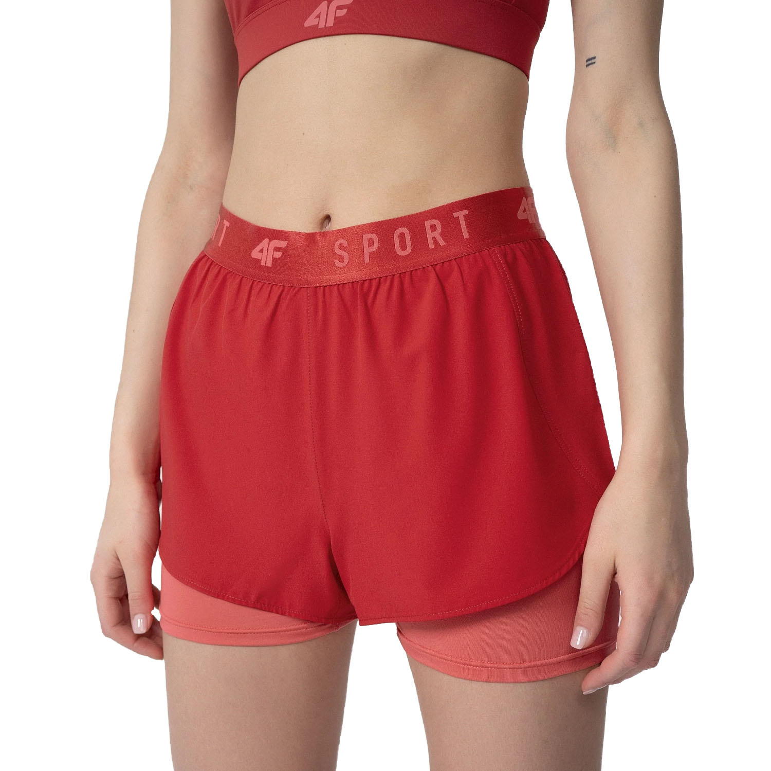 Spodenki damskie 4F H4L22-SKDF011-61S