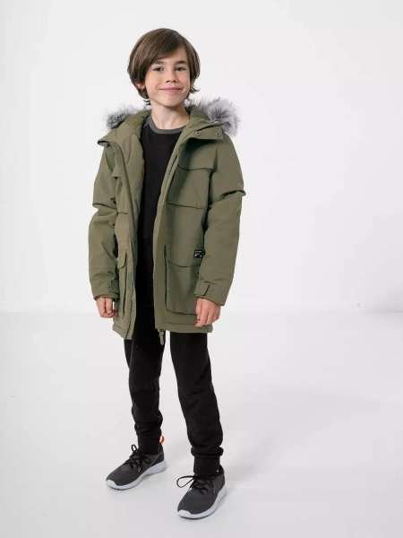 Kurtka dziecięca zimowa 4F HJZ22-JKUM001-43S