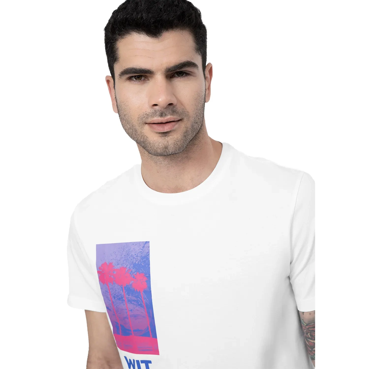 Koszulka męska 4F 4FSS23TTSHM361-10S